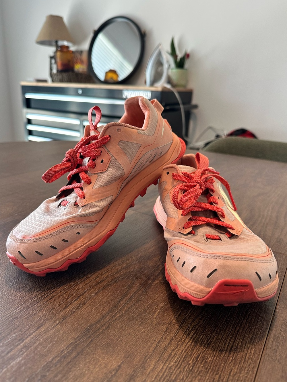 Altra Lone Peak 6 Trail Running Shoes - Coral